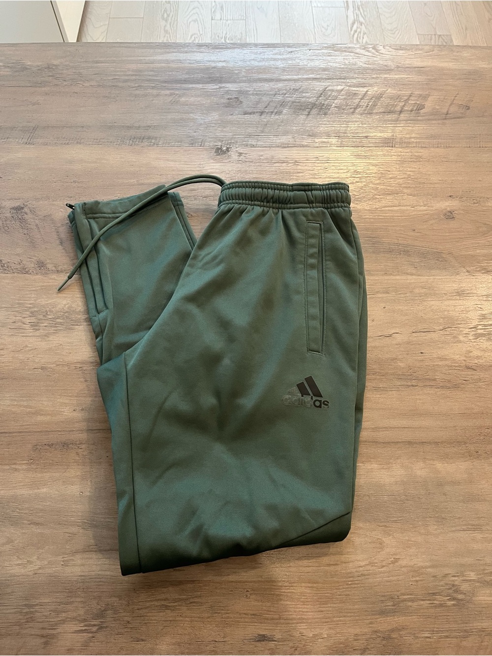 adidas Olive Green Men's Jogger Sweatpants